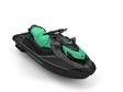 2026 Sea-Doo GTI SE 170 + iDF, iBR in Eclipse Black / Laguna Green